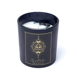 Vela Ojo de la Providencia con Piedras 120 g - Song of India | Protección y Energía